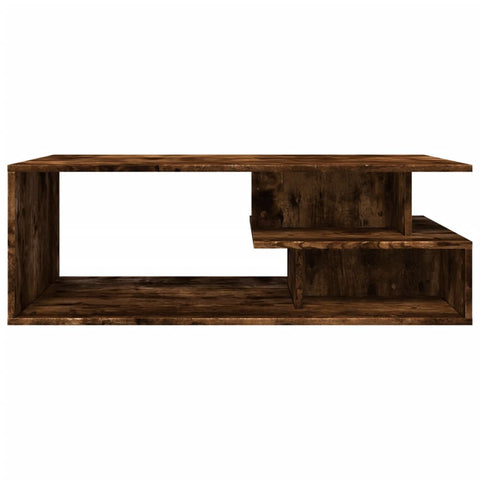 vidaXL Couchtisch Räuchereiche 102x55x35 cm Holzwerkstoff