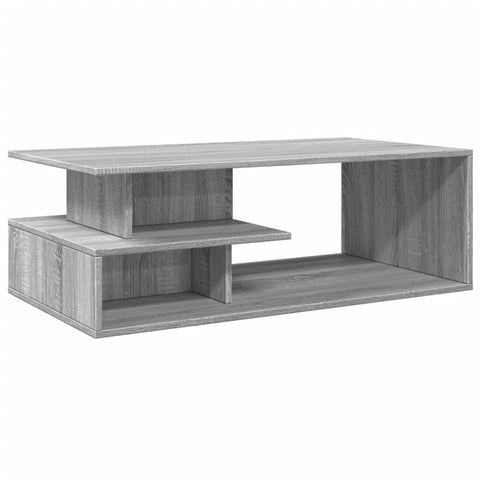 vidaXL Couchtisch Grau Sonoma 102x55x35 cm Holzwerkstoff