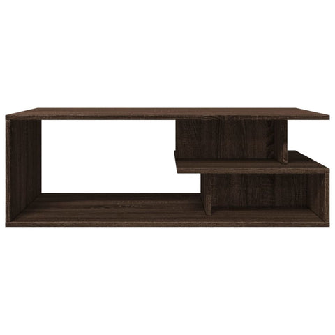 vidaXL Couchtisch Braun Eichen-Optik 102x55x35 cm Holzwerkstoff