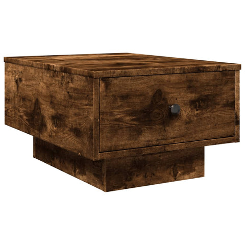 vidaXL Couchtisch Räuchereiche 60x45x31 cm Holzwerkstoff