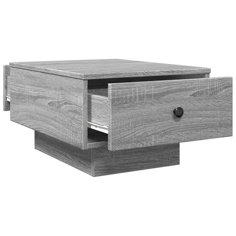 vidaXL Couchtisch Grau Sonoma 60x45x31 cm Holzwerkstoff