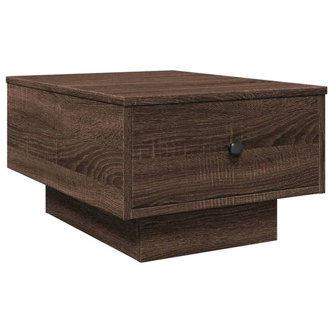 vidaXL Couchtisch Braun Eichen-Optik 60x45x31 cm Holzwerkstoff