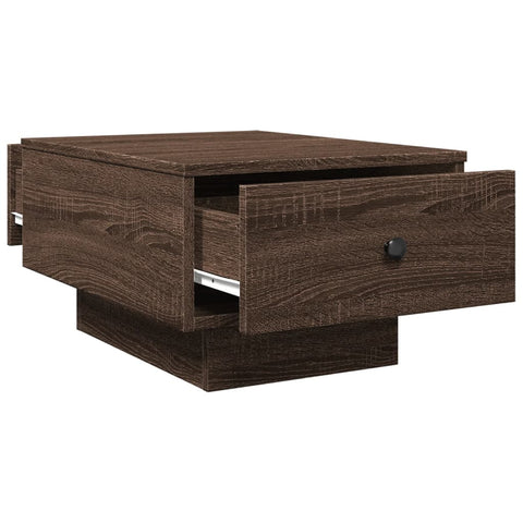 vidaXL Couchtisch Braun Eichen-Optik 60x45x31 cm Holzwerkstoff