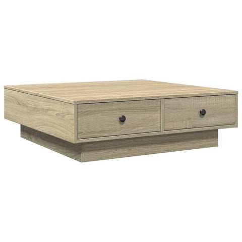 vidaXL Couchtisch Sonoma-Eiche 90x90x28 cm Holzwerkstoff