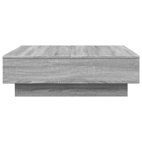 vidaXL Couchtisch Grau Sonoma 90x90x28 cm Holzwerkstoff