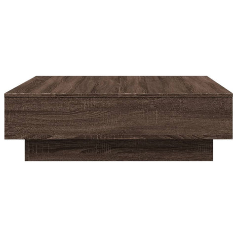 vidaXL Couchtisch Braun Eichen-Optik 90x90x28 cm Holzwerkstoff