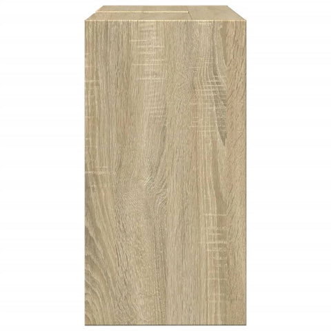 vidaXL Waschbeckenunterschrank Sonoma-Eiche 63x29x55 cm Holzwerkstoff