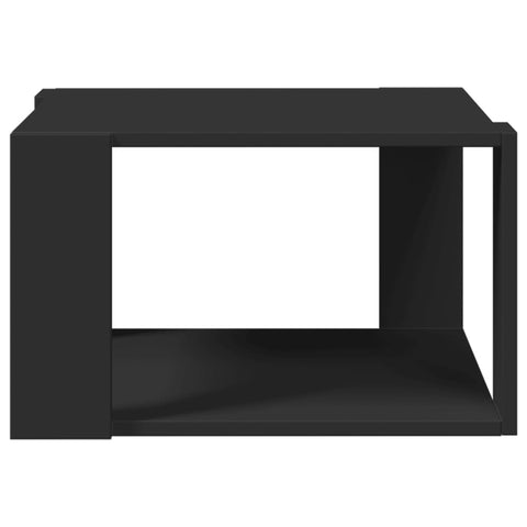 vidaXL Couchtisch Schwarz 51,5x51,5x30 cm Holzwerkstoff