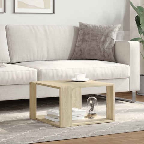 vidaXL Couchtisch Sonoma-Eiche 51,5x51,5x30 cm Holzwerkstoff