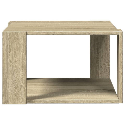 vidaXL Couchtisch Sonoma-Eiche 51,5x51,5x30 cm Holzwerkstoff