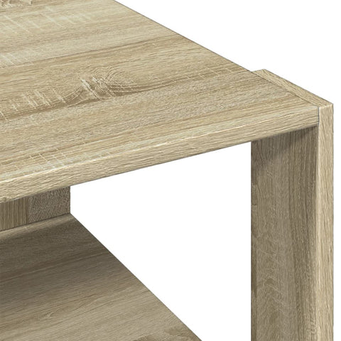 vidaXL Couchtisch Sonoma-Eiche 51,5x51,5x30 cm Holzwerkstoff