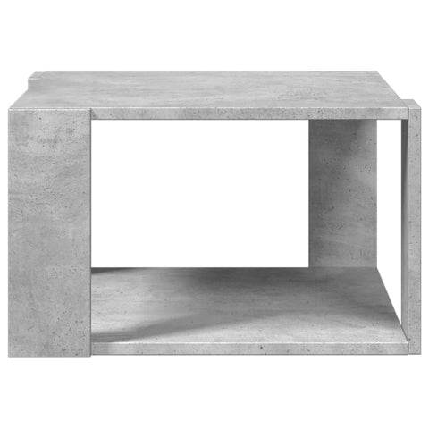 vidaXL Couchtisch Betongrau 51,5x51,5x30 cm Holzwerkstoff