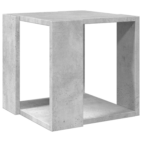 vidaXL Couchtisch Betongrau 32x32x30 cm Holzwerkstoff