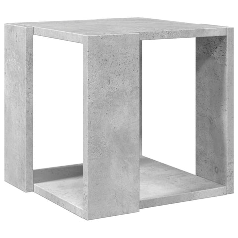 vidaXL Couchtisch Betongrau 32x32x30 cm Holzwerkstoff