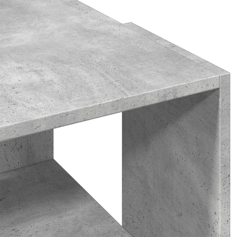 vidaXL Couchtisch Betongrau 89,5x48x30 cm Holzwerkstoff