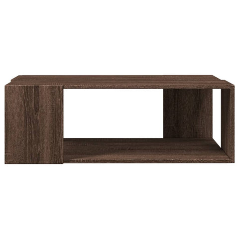 vidaXL Couchtisch Braun Eichen-Optik 89,5x48x30 cm Holzwerkstoff