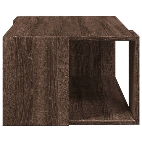 vidaXL Couchtisch Braun Eichen-Optik 89,5x48x30 cm Holzwerkstoff