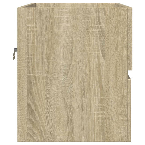 vidaXL Waschbeckenunterschrank Sonoma-Eiche 60x38,5x45cm Holzwerkstoff