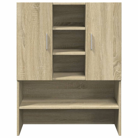 hocami - Waschmaschinenschrank Sonoma-Eiche 70,5x24x90 cm - waschmaschinenschrank-sonoma-eiche-70-5x24x90-cm - 