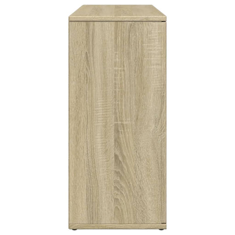 vidaXL Sideboard Sonoma-Eiche 90,5x29,5x65 cm Holzwerkstoff