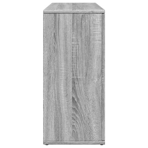 vidaXL Sideboard Grau Sonoma 90,5x29,5x65 cm Holzwerkstoff