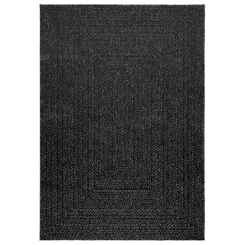 hocami - Teppich ZIZUR Anthrazit 120x170cm Jute-Optik Indoor und Outdoor - teppich-zizur-anthrazit-120x170cm-jute-optik-indoor-und-outdoor - 