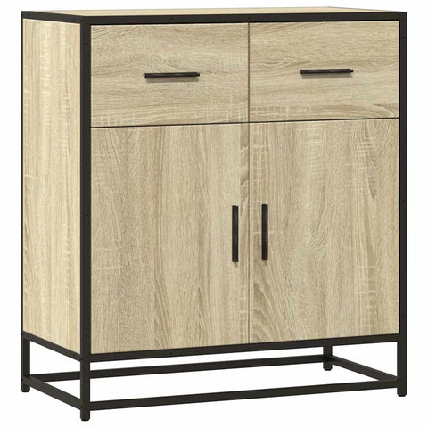 vidaXL Sideboard Sonoma-Eiche 68x35x76 cm Holzwerkstoff