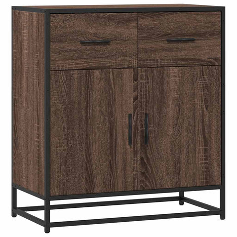 vidaXL Sideboard Braun Eichen-Optik 68x35x76 cm Holzwerkstoff