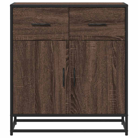 vidaXL Sideboard Braun Eichen-Optik 68x35x76 cm Holzwerkstoff