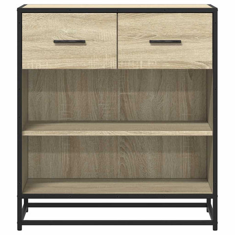 vidaXL Sideboard Sonoma-Eiche 68x35x76 cm Holzwerkstoff