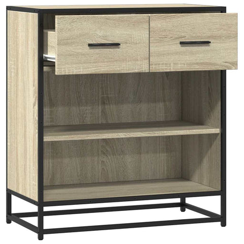 vidaXL Sideboard Sonoma-Eiche 68x35x76 cm Holzwerkstoff