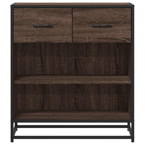 vidaXL Sideboard Braun Eichen-Optik 68x35x76 cm Holzwerkstoff