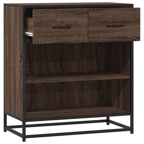 vidaXL Sideboard Braun Eichen-Optik 68x35x76 cm Holzwerkstoff