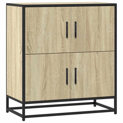 vidaXL Sideboard Sonoma-Eiche 68x35x76 cm Holzwerkstoff