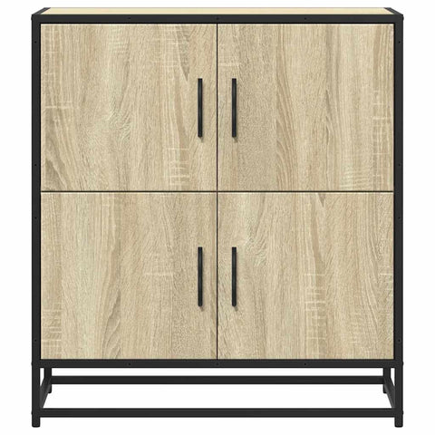 vidaXL Sideboard Sonoma-Eiche 68x35x76 cm Holzwerkstoff