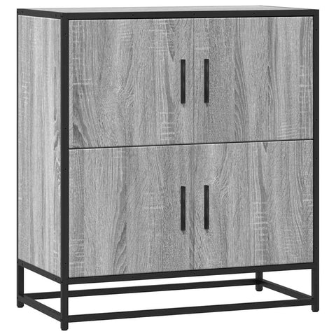 vidaXL Sideboard Grau Sonoma 68x35x76 cm Holzwerkstoff