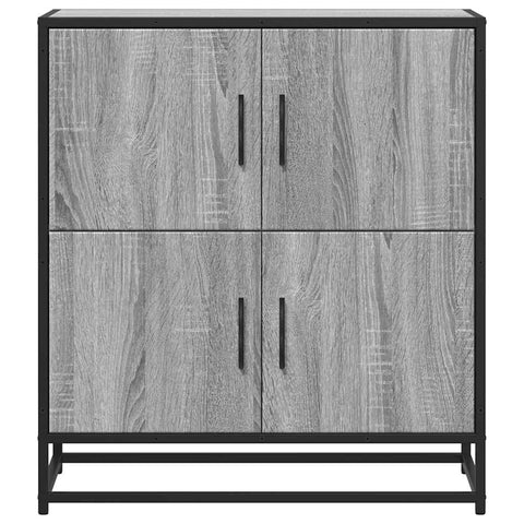 vidaXL Sideboard Grau Sonoma 68x35x76 cm Holzwerkstoff