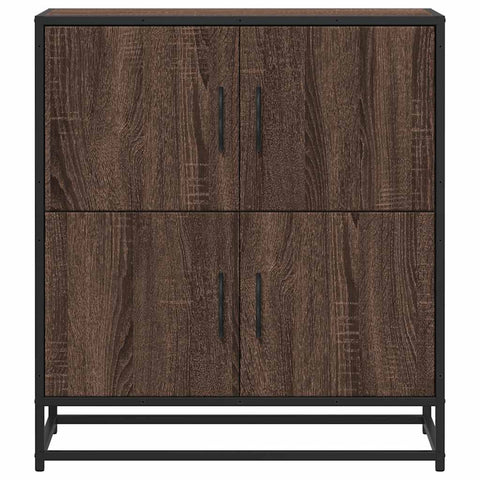 vidaXL Sideboard Braun Eichen-Optik 68x35x76 cm Holzwerkstoff