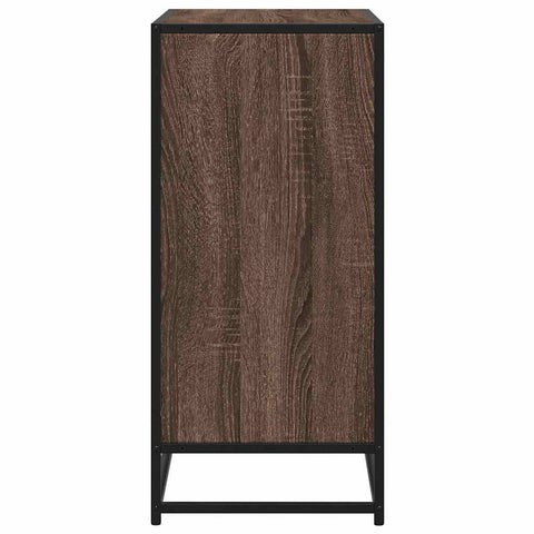 Sideboard Braun Eichen-Optik 62x35x76 cm Holzwerkstoff