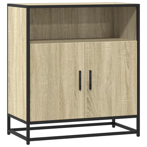 vidaXL Sideboard Sonoma-Eiche 68x35x76 cm Holzwerkstoff