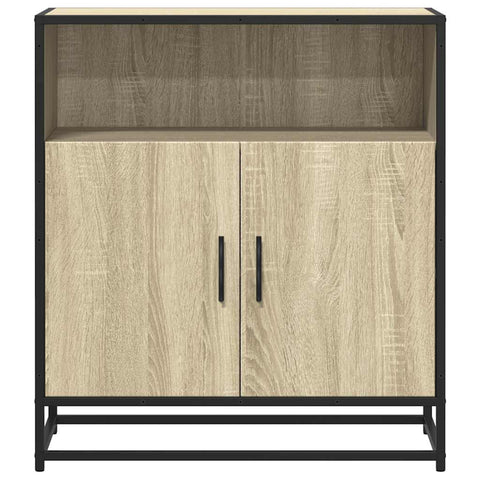 vidaXL Sideboard Sonoma-Eiche 68x35x76 cm Holzwerkstoff