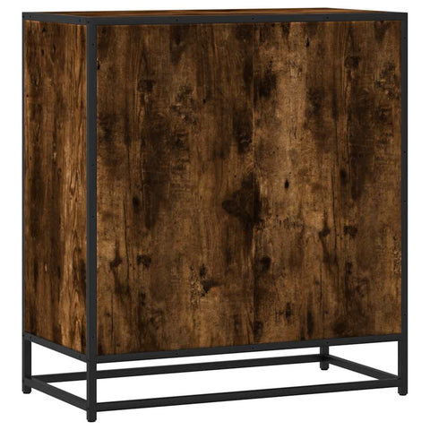 vidaXL Sideboard Räuchereiche 68x35x76 cm Holzwerkstoff