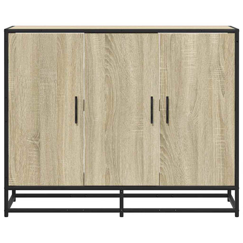 Sideboard Sonoma-Eiche 94x35x76 cm Holzwerkstoff