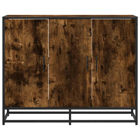 Sideboard Räuchereiche 94x35x76 cm Holzwerkstoff