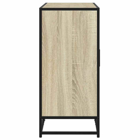 vidaXL Sideboard Sonoma-Eiche 92x35x76 cm Holzwerkstoff