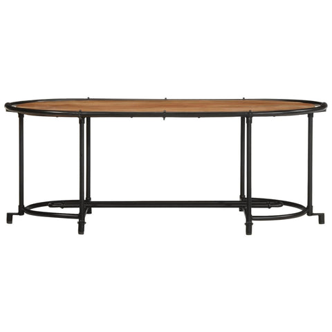 vidaXL Couchtisch 110x55x40 cm Massivholz Akazie