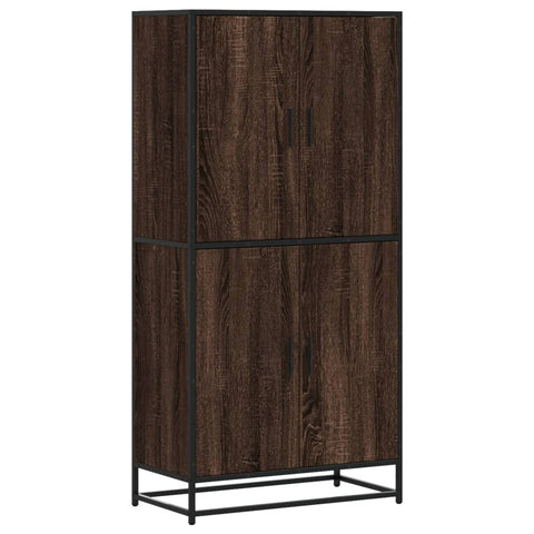 vidaXL Highboard Eichen-Optik 68x35x139 cm Holzwerkstoff