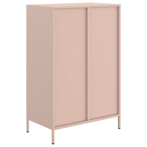 vidaXL Highboard Rosa 68x39x101,5 cm Stahl