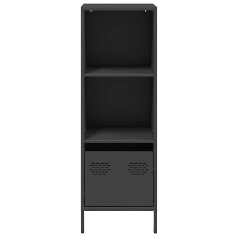 vidaXL Highboard Schwarz 35x39x103,5 cm Stahl