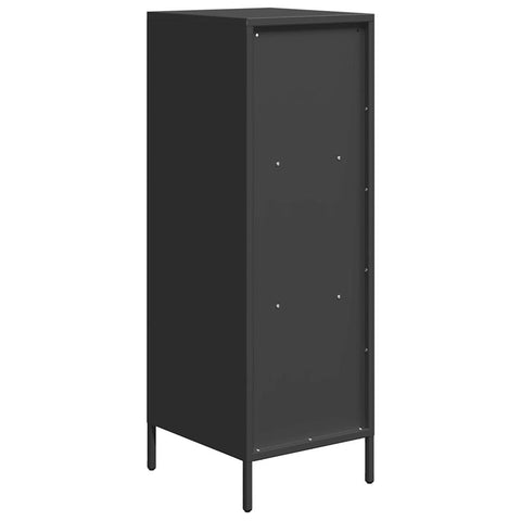 vidaXL Highboard Schwarz 35x39x103,5 cm Stahl